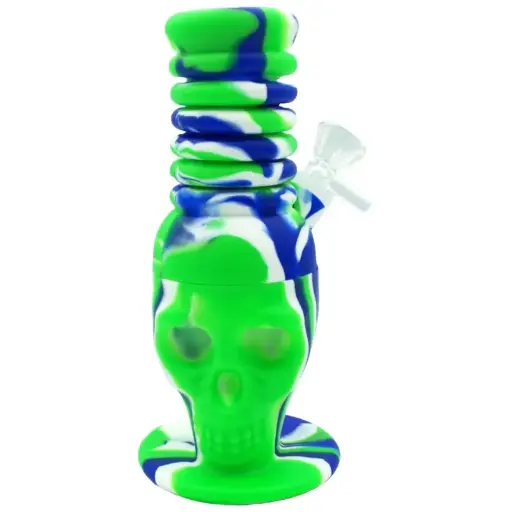 [250113] Pipa Calavera de Goma